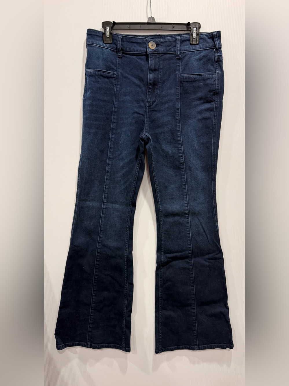 Anthropologie Pilcro Ultra High-Rise Flare Jeans